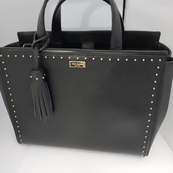 kate spade Handbags - Mother's Day Special Black Studded Kate Spade Tote